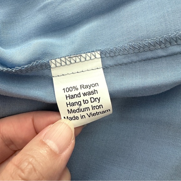 NWT Strapless High-Low Embroidered Hem Dress - Picture 9 of 12